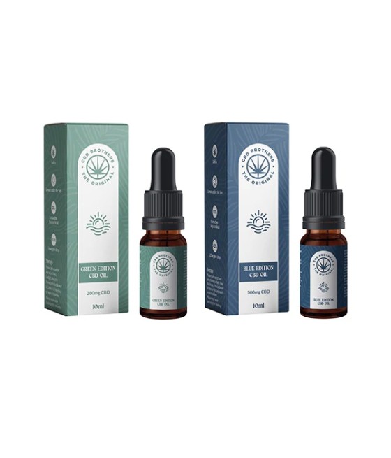 CBD Brothers CBD Hemp Seed Oil - 10ml
