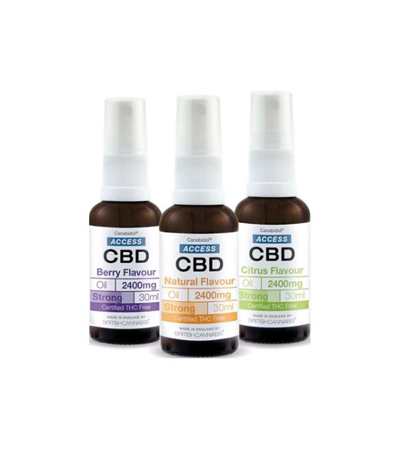 Access CBD 2400mg CBD Broad Spectrum Oil 30ml