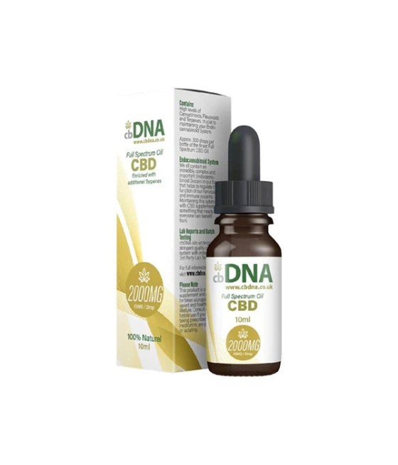 cbDNA 2000mg Full Spectrum CBD Oil - 10ml