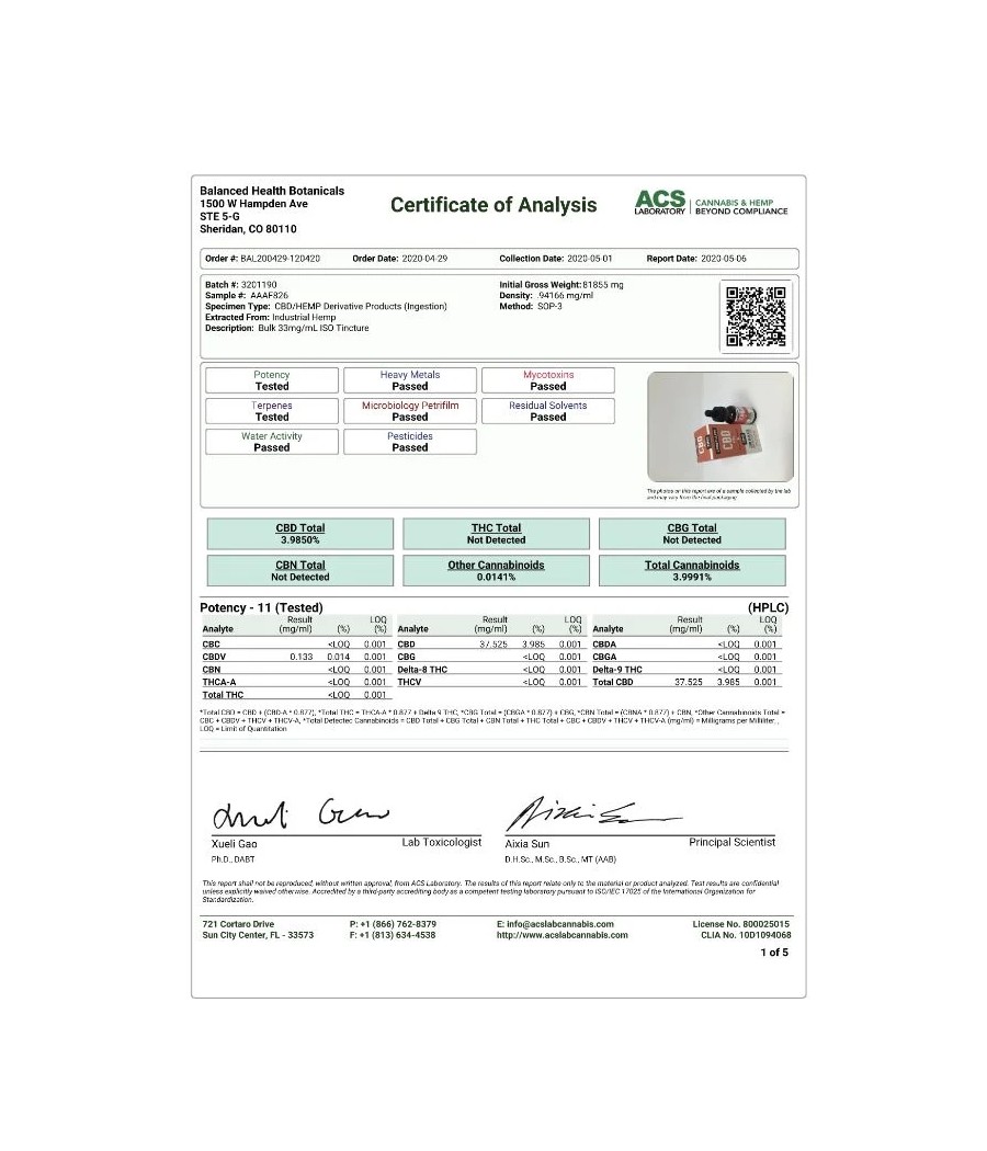 CBDistillery 1000mg CBD Relief + Relax Oil Extra 30ml