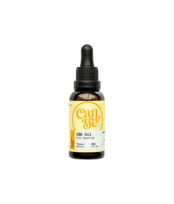 CanBe 1000mg CBD Full Spectrum Natural Oil - 30ml