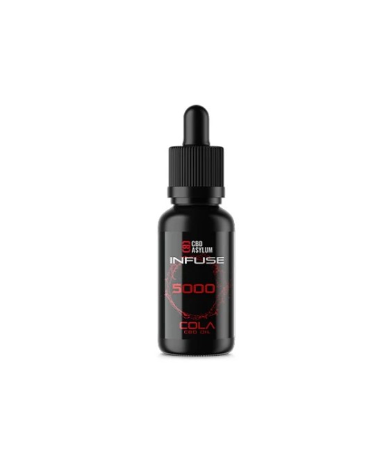CBD Asylum Infuse 5000mg CBD Cola Oil - 30ml (BUY 1 GET 2 FREE)