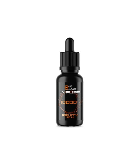 CBD Asylum Infuse 10000mg CBD Fruity Oil - 30ml (BUY 1 GET 2 FREE)
