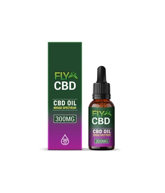 Fly Oil 300mg CBD Broad Spectrum Tincture Oil 30ml