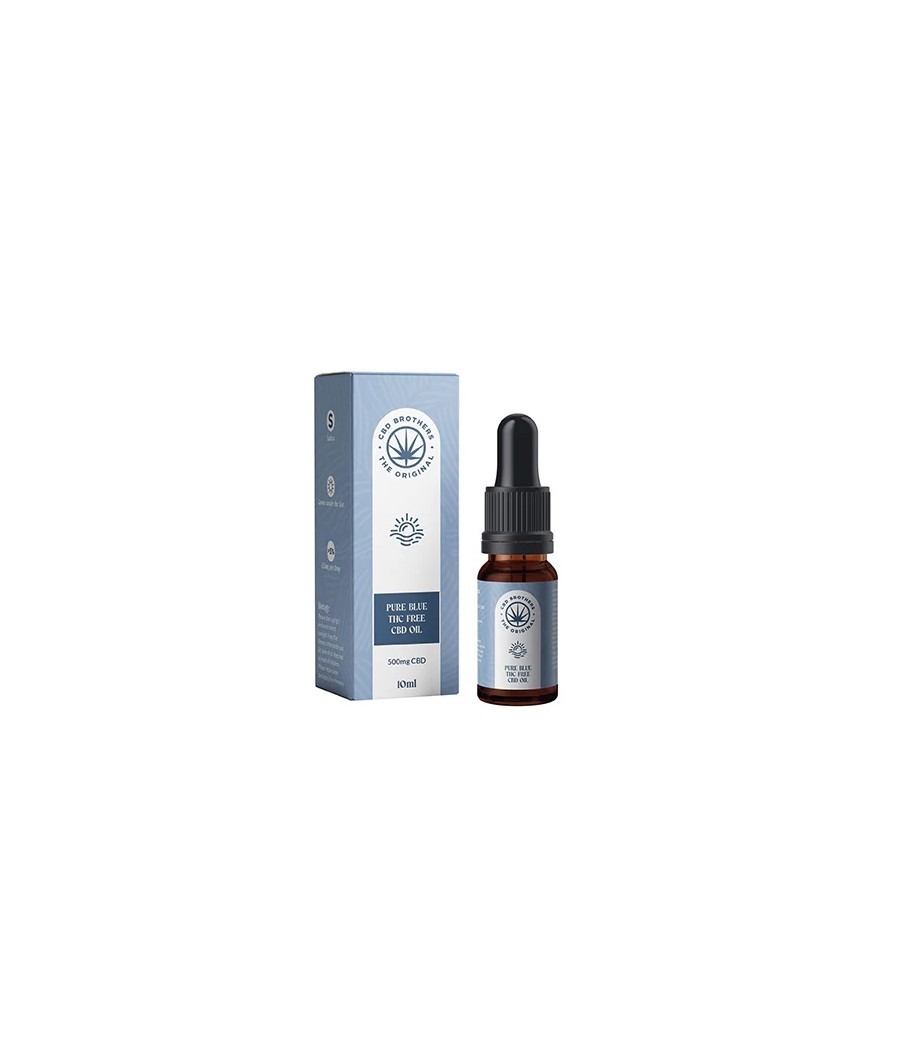 CBD Brothers Pure Blue 500mg CBD Oil - 10ml