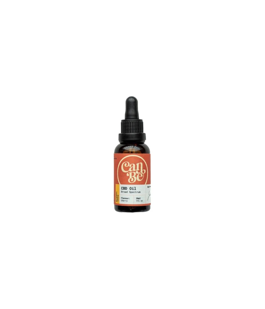 CanBe 1000mg CBD Broad Spectrum Cherry Oil - 30ml