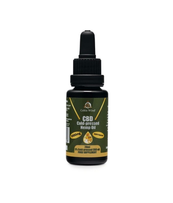 Celtic Wind Crops 1000mg CBD Multi-Complex Hemp Oil - 20ml