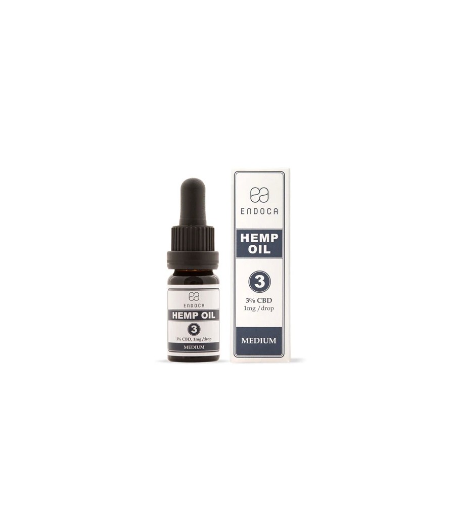 Endoca 300mg CBD Hemp Oil Drops 10ml