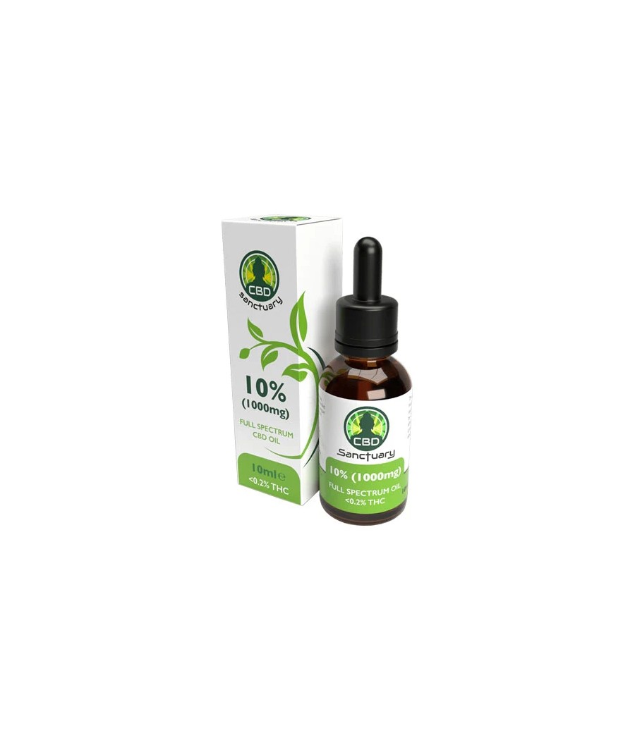 CBD Sanctuary 1000mg CBD Full Spectrum Oil - 10ml