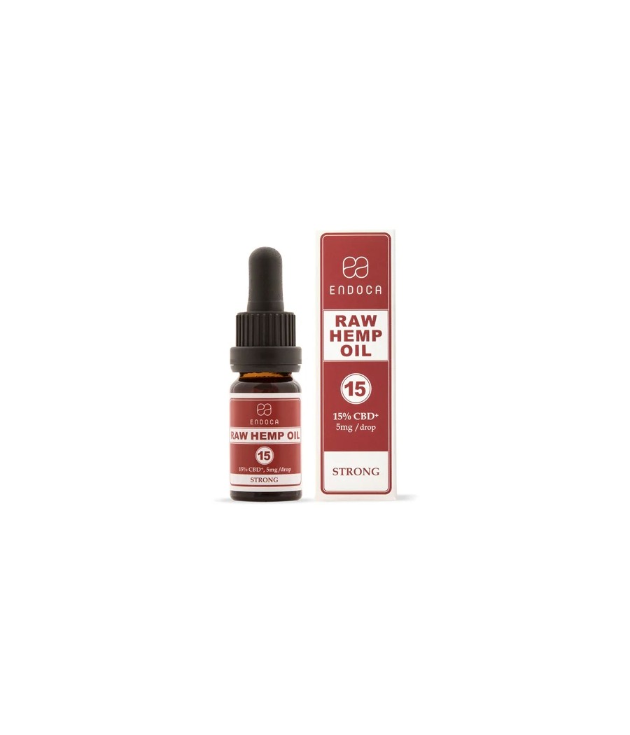 Endoca 1500mg CBD+CBDa RAW Hemp Oil Drops 10ml