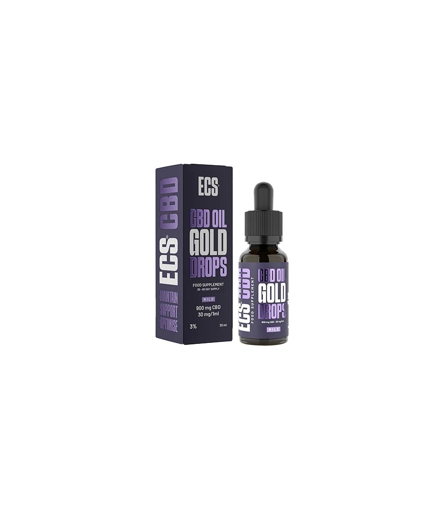 Canavape 900mg 3% ECS CBD Oil 30ml