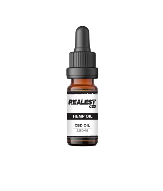 Realest CBD 2250mg Broad Spectrum CBD 10ml Hemp Oil (BUY 1 GET 1 FREE)