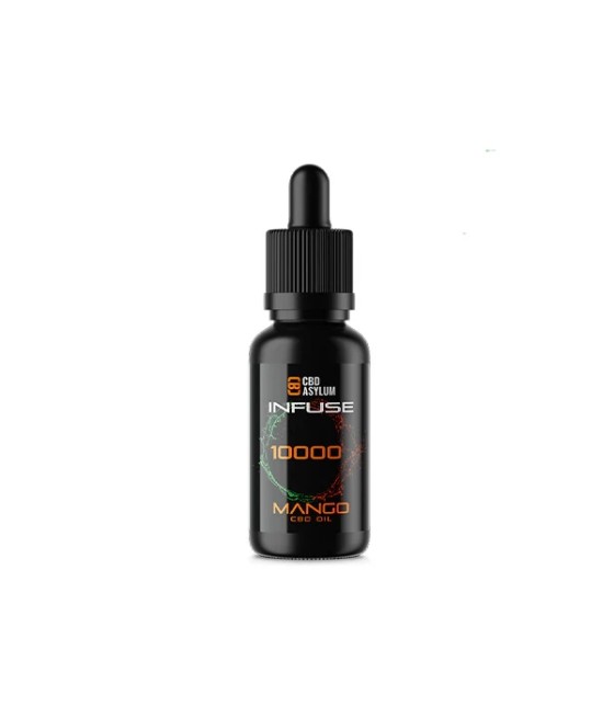 CBD Asylum Infuse 10000mg CBD Mango Oil - 30ml (BUY 1 GET 2 FREE)