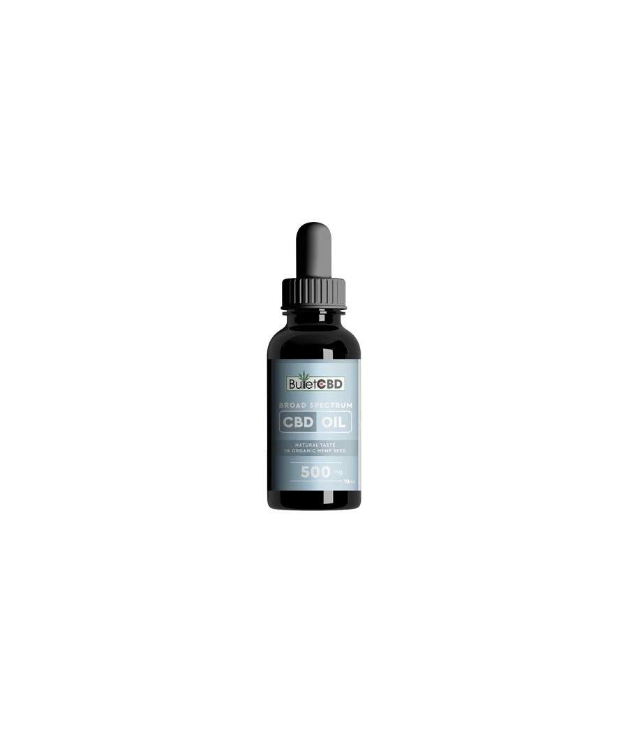Bullet CBD 500mg Broad Spectrum CBD Oil - 10ml