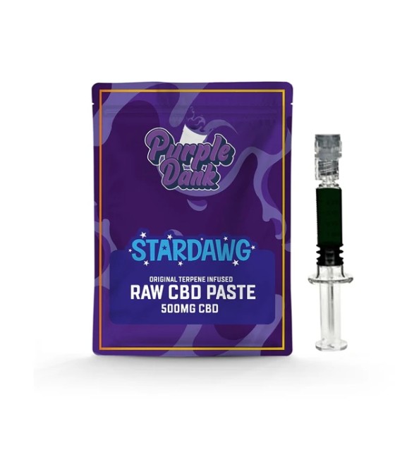 Purple Dank 1000mg CBD Raw Paste with Natural Terpenes - Stardawg (BUY 1 GET 1 FREE)