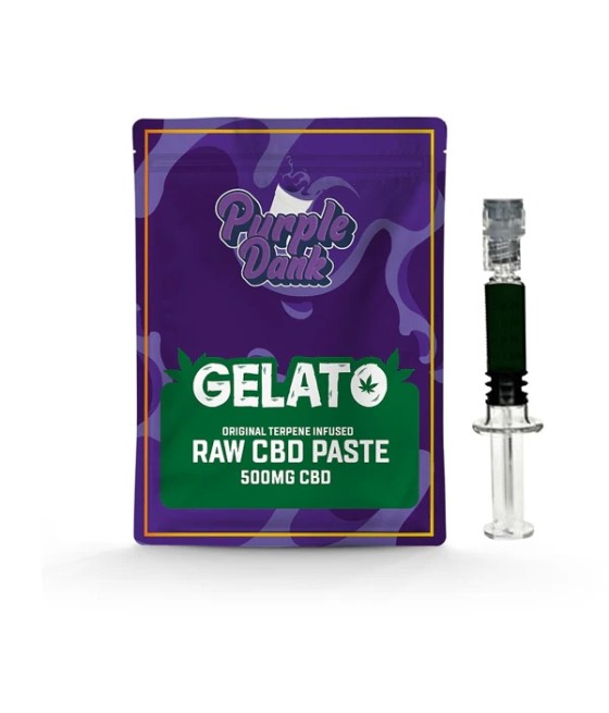 Purple Dank 1000mg CBD Raw Paste with Natural Terpenes - Gelato (BUY 1 GET 1 FREE)
