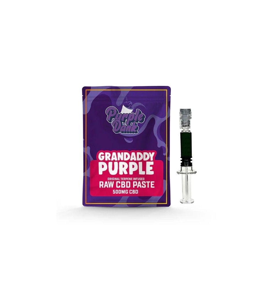 Purple Dank 1000mg CBD Raw Paste with Natural Terpenes - Grandaddy Purple (BUY 1 GET 1 FREE)