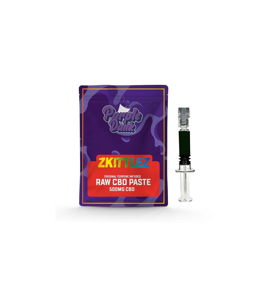 Purple Dank 1000mg CBD Raw Paste with Natural Terpenes - Zkittlez (BUY 1 GET 1 FREE)