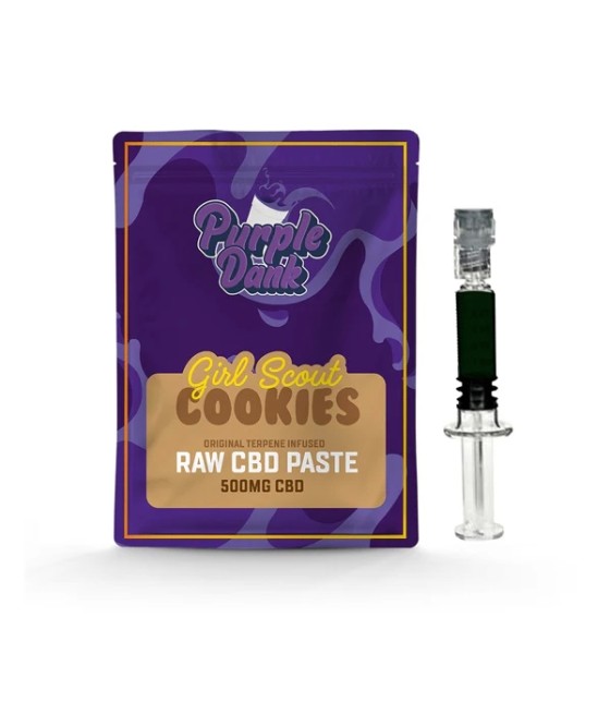Purple Dank 1000mg CBD Raw Paste with Natural Terpenes - Girl Scout Cookies (BUY 1 GET 1 FREE)