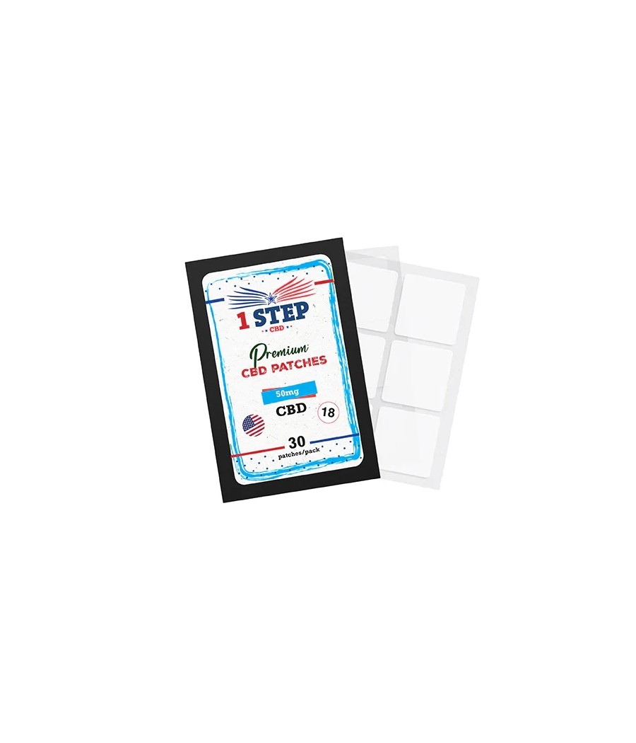 1 Step CBD 50mg CBD Patches