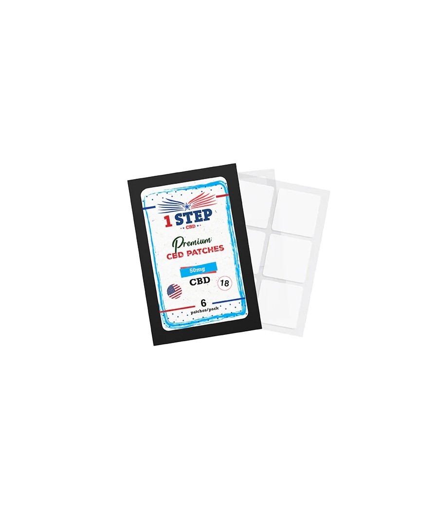 1 Step CBD 50mg CBD Patches