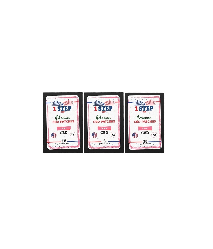 1 Step CBD 10mg CBD Patches