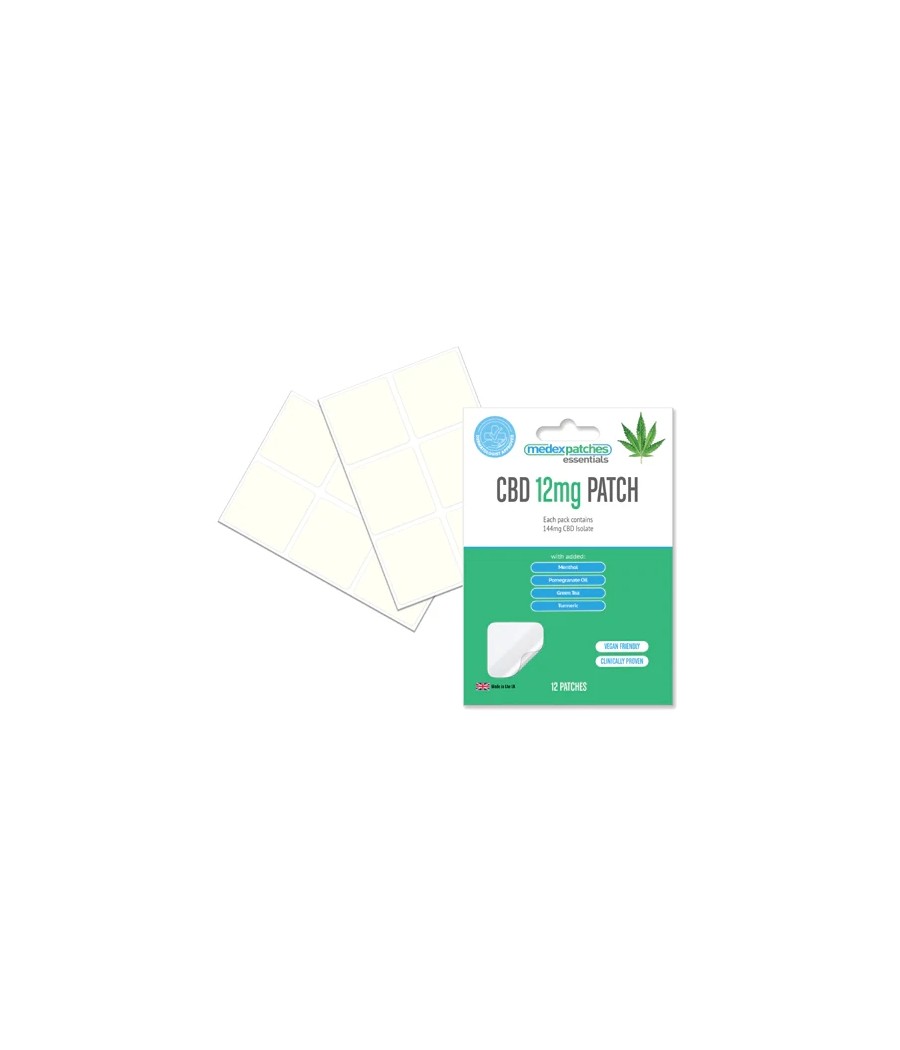 Medex Essentials 12mg CBD Patches - 12 Patches