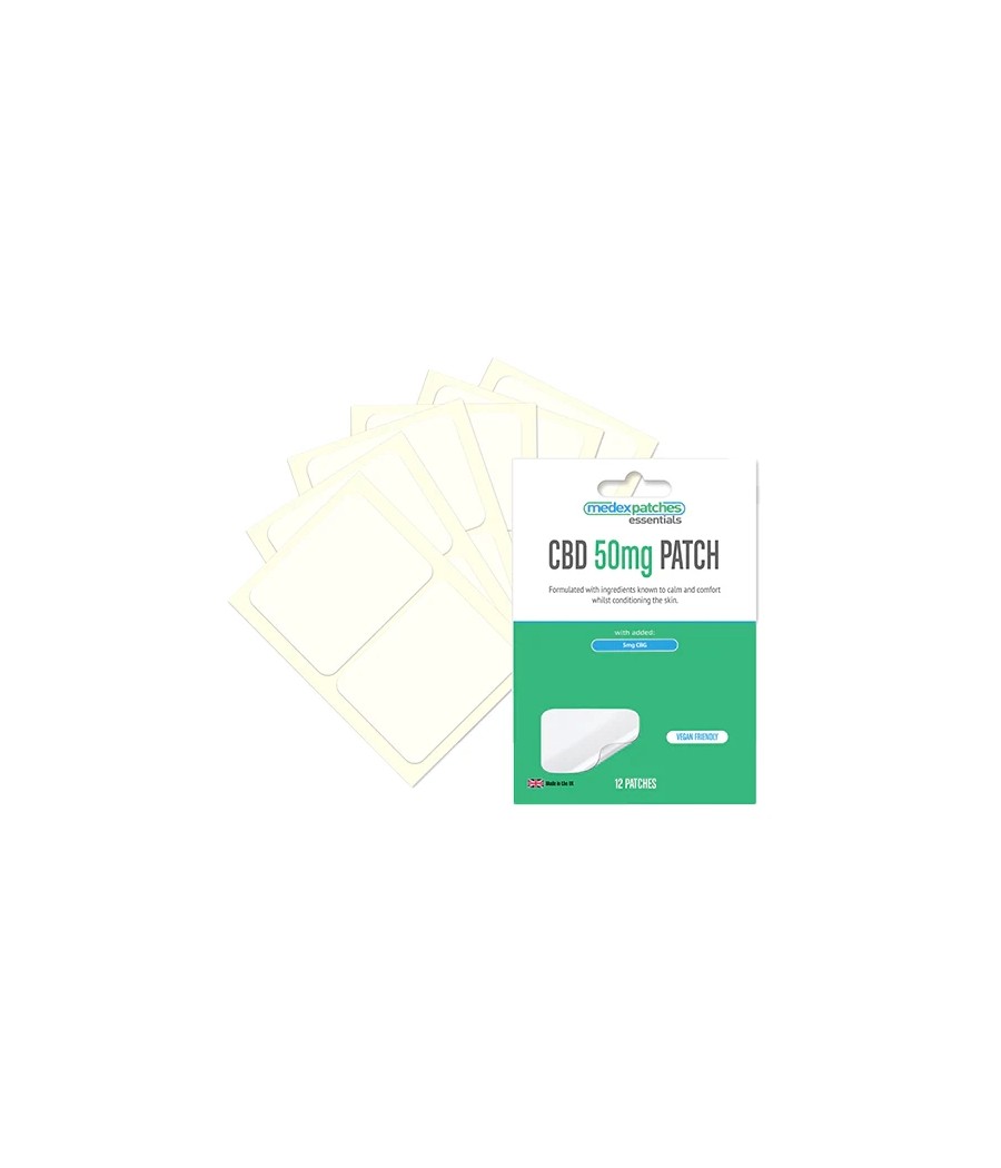 Medex Essentials 50mg CBD Patches - 12 pack