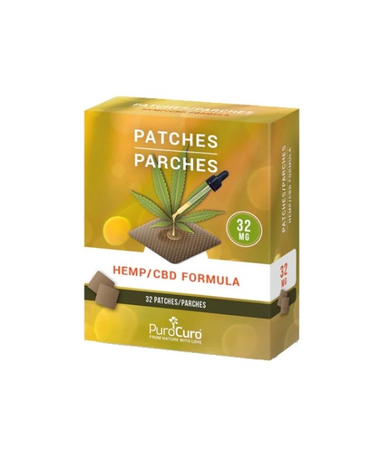 PuroCuro 32mg CBD Formula Patches