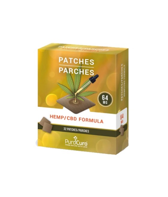 PuroCuro 64mg CBD Formula Patches