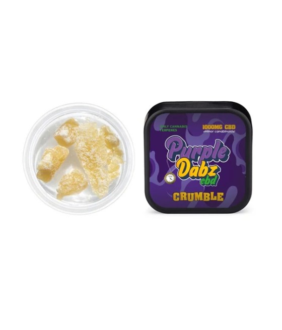Purple Dabz by Purple Dank 1000mg CBD Crumble - Original (BUY 1 GET 1 FREE)