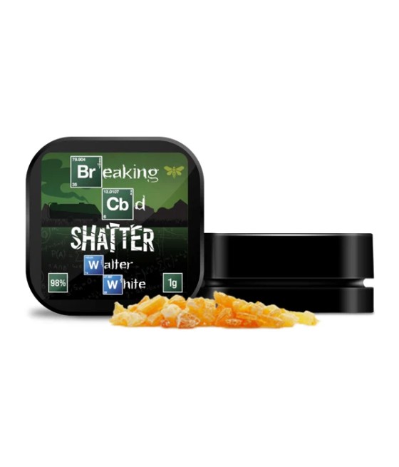 Breaking CBD 98% CBD Shatter - 1g