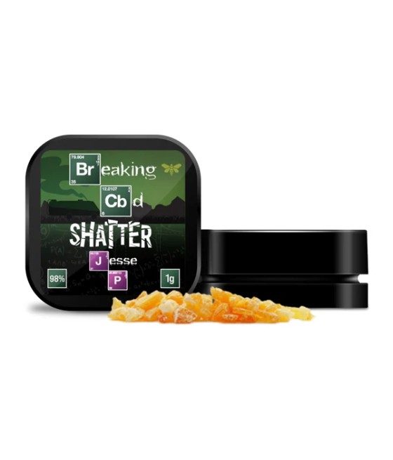 Breaking CBD 98% CBD Shatter - 1g