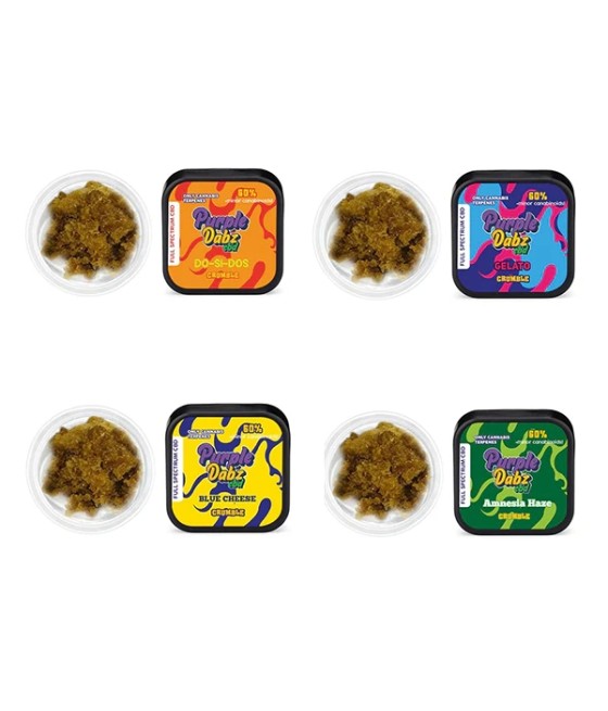 Purple Dank 60% Full Spectrum Crumble - 1.0g (BUY 1 GET 1 FREE)