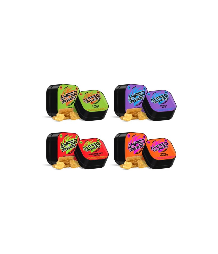 Amped CBD 99% CBD Shatter 1g