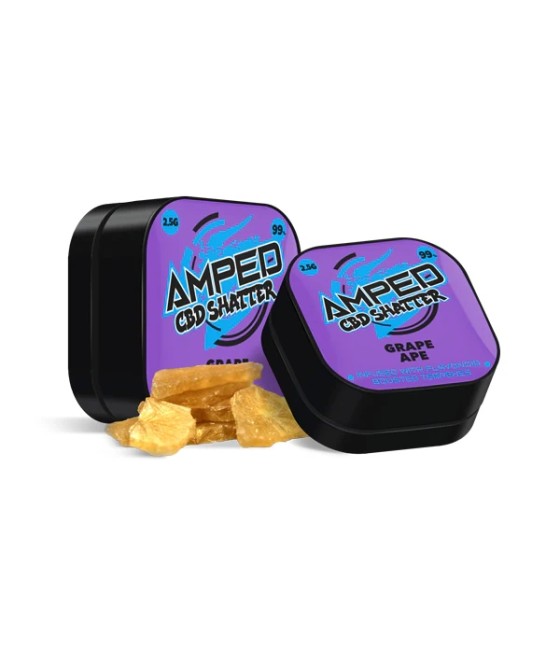 Amped CBD 99% CBD Shatter 1g