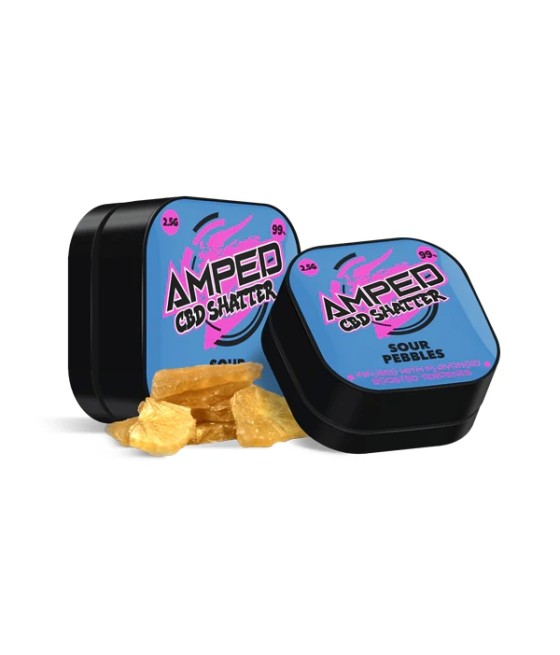 Amped CBD 99% CBD Shatter 1g