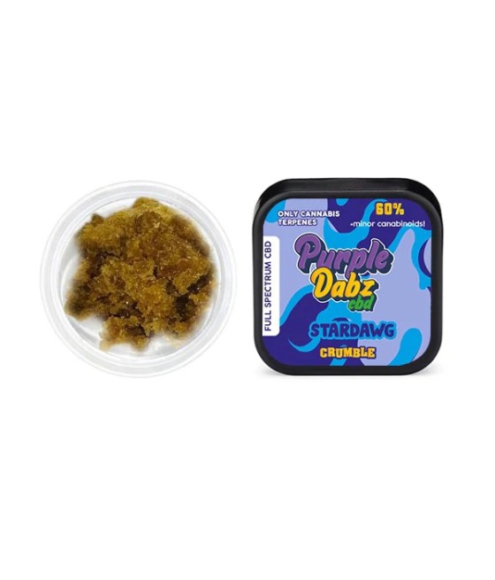 Purple Dank 60% Full Spectrum Crumble - 0.5g (BUY 1 GET 1 FREE)