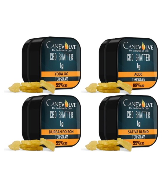 Canevolve 99% CBD Shatter - 1g