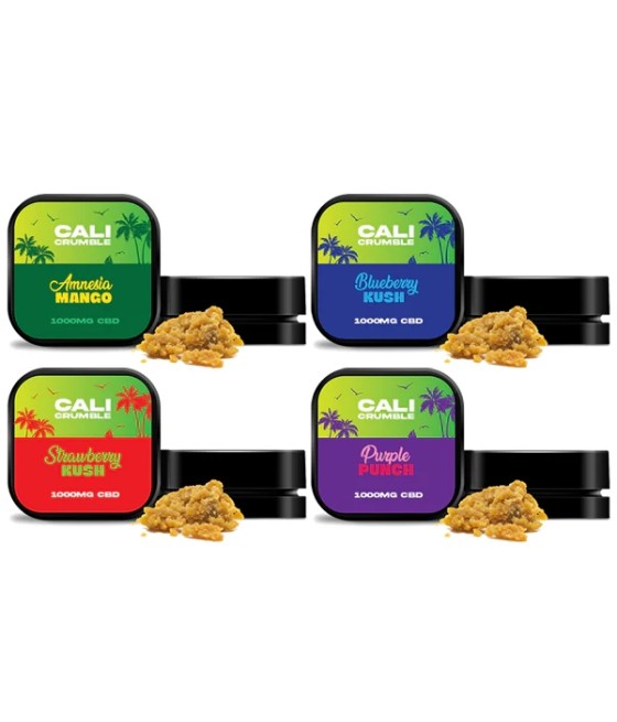 CALI CRUMBLE 90% Broad Spectrum CBD Crumble - 1g
