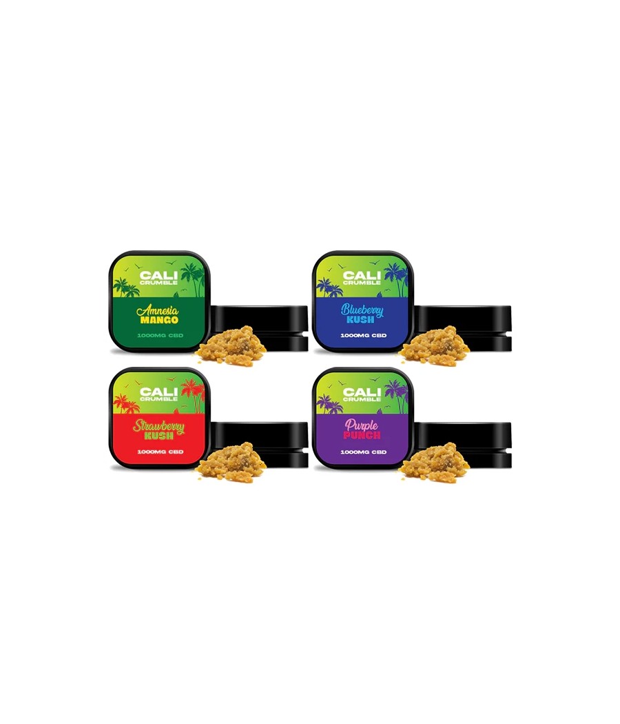 CALI CRUMBLE 90% Broad Spectrum CBD Crumble - 1g
