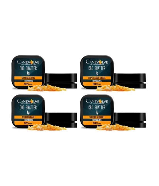 Canevolve 900mg CBD Shatter 1g