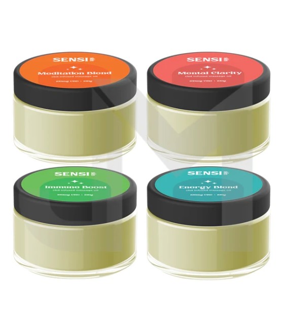 Sensi CBD 100mg CBD Massage Wax - 100g (BUY 1 GET 1 FREE)