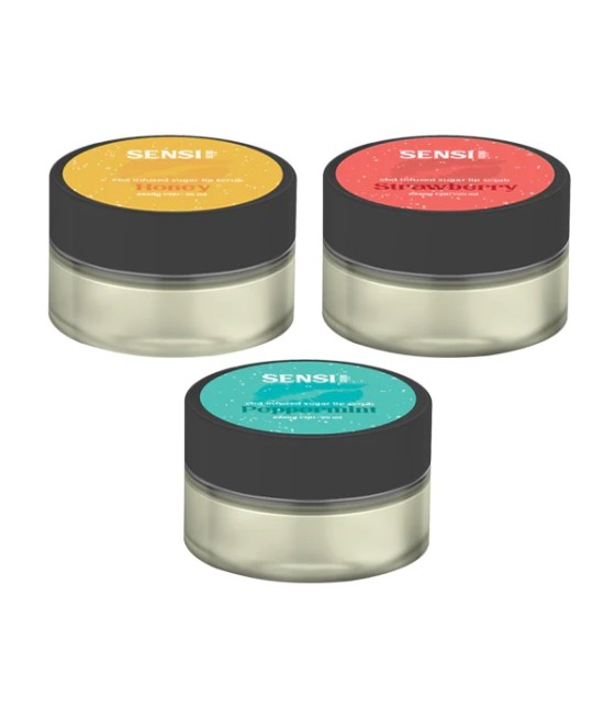 Sensi Skin 100mg CBD Sugar Lip Scrub - 25g (BUY 1 GET 1 FREE)