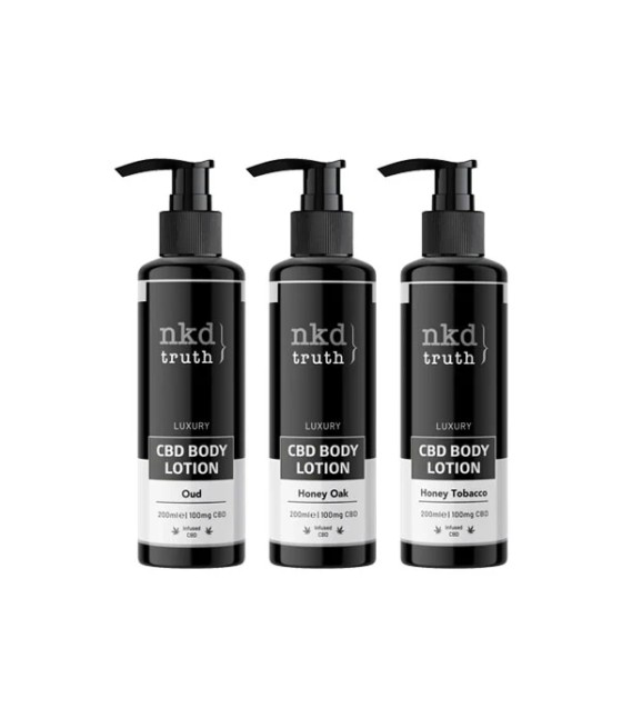 NKD 100mg CBD Luxury Body Lotion 200ml