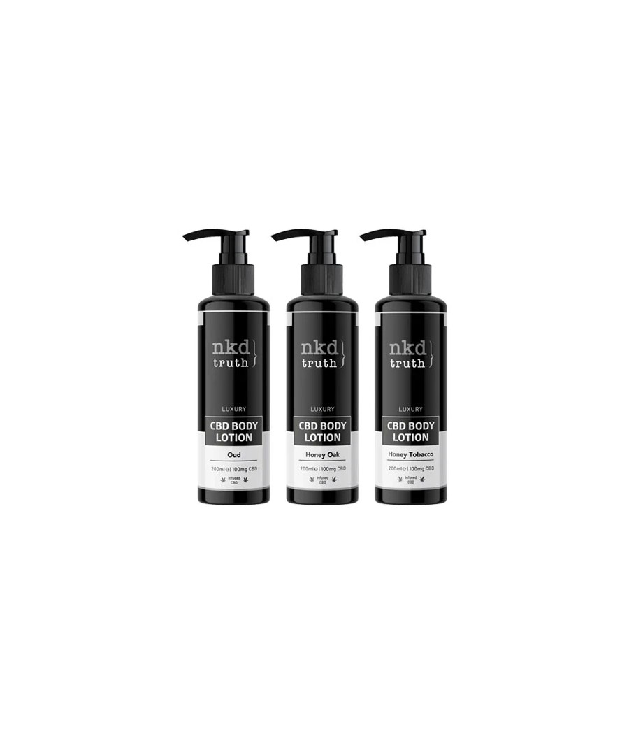 NKD 100mg CBD Luxury Body Lotion 200ml NKD 100mg CBD Luxury Body Lotion 200ml