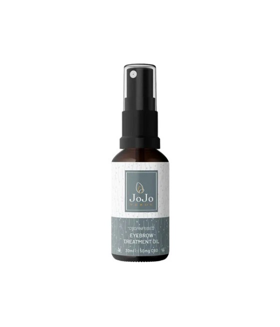 JoJo Verde 50mg CBD Eyebrow Treatment Oil - 30ml