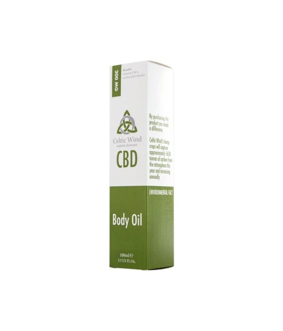 Celtic Wind Crops 200mg CBD Body Oil - 100ml (BUY 1 GET 1 FREE)