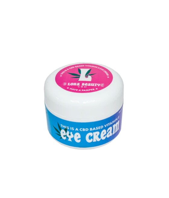 Loxa Beauty 1000mg  CBD Vitamin E Eye Cream - 100ml