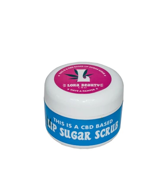 Loxa Beauty 1000mg CBD Lip Sugar Scrub - 100ml